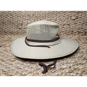 Swiss Tech Men's Explorer Safari Hat Size L/XL Adjustable Beige